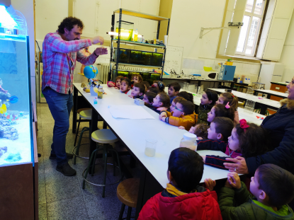 VISITA AL ACUARIO DEL IES OTERO PEDRAYO - 5� INFANTIL - Foto 1