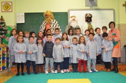 Visita de los Reyes Magos al colegio (ANPA) - Foto 18