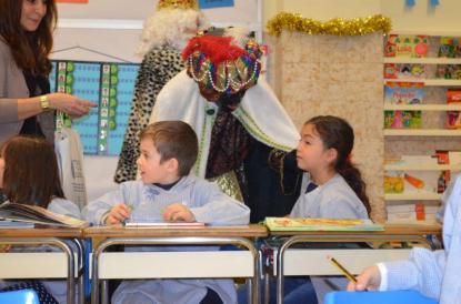 Visita de los Reyes Magos al colegio (ANPA) - Foto 20