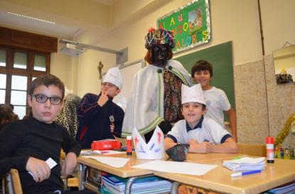 Visita de los Reyes Magos al colegio (ANPA) - Foto 45