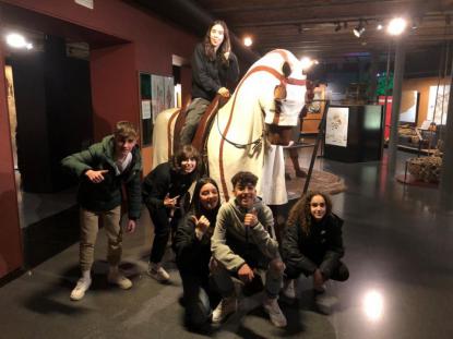 �xito de los J�venes cient�ficos de las Josefinas de Ourense en Barcelona. - Foto 2