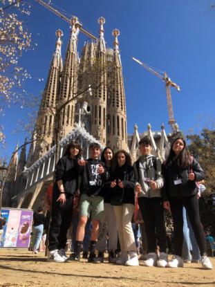 �xito de los J�venes cient�ficos de las Josefinas de Ourense en Barcelona. - Foto 13